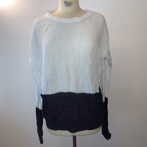 Knit sweater top